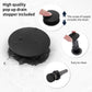 GELE 2-Handle 8 inch Widespread Bathroom Sink Faucet Matt Black Lavatory Faucet 3 Hole 360° Swivel Spout Vanity Sink Basin Faucets 3007B-MB